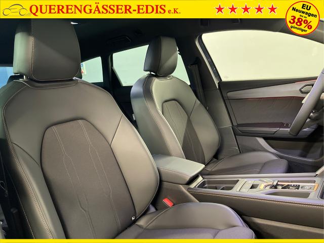 Cupra / Leon Sportstourer / Schwarz / / / 150PS TDI DSG AHK+Matrix+Navi+Kessy+Kamera+SideAssist+Sitzheiz+Alu18