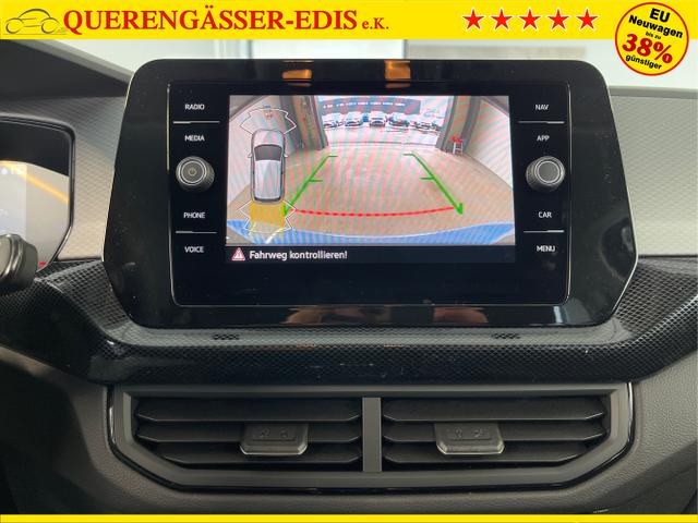 Volkswagen / T-Cross / Blau / / / 115PS DSG AHK+Navi+Kessy+Sitzheizung+App-Connect+ACC