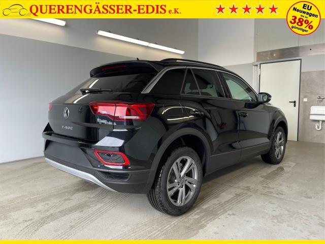 Volkswagen / T-Roc / Schwarz / / / 150PS DSG AHK+Kessy+Kamera+ACC+Sitzheiz+Navi+IQ.Drive