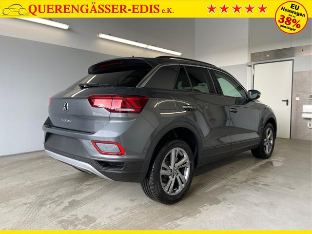 Volkswagen / T-Roc / Grau / / / 150PS DSG AHK+Kessy+Kamera+ACC+Sitzheiz+Navi+IQ.Drive