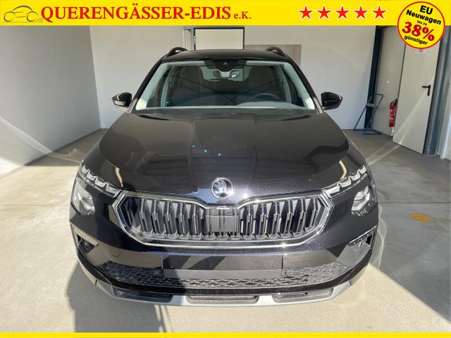 Skoda / KAMIQ / Schwarz / / / 115PS DSG Matrix+AHK+Kamera+PDC vor+hi+Kessy+Sitzheizung+GVL