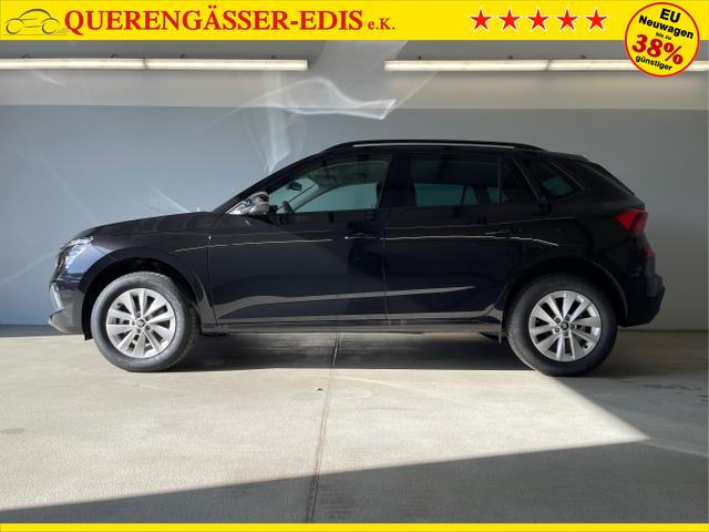Skoda / KAMIQ / Schwarz / / / 115PS DSG Matrix+AHK+Kamera+PDC vor+hi+Kessy+Sitzheizung+GVL