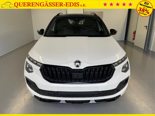 Skoda / KAMIQ / Wei&szlig; / / / 115PS DSG AHK+Navi+Matrix+GV5+Pano+Kessy+Kamera+Alu17+Sitzheiz