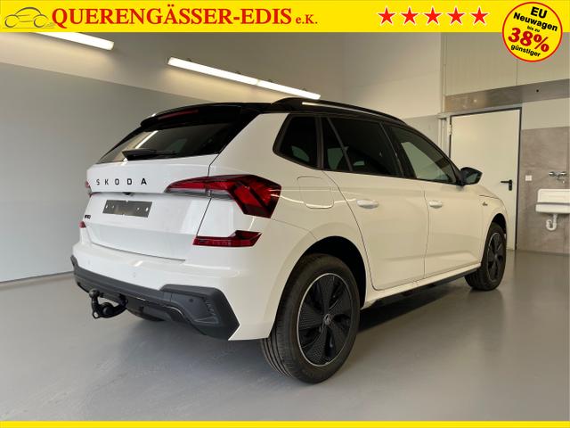 Skoda / KAMIQ / Wei&szlig; / / / 115PS DSG AHK+Navi+Matrix+GV5+Pano+Kessy+Kamera+Alu17+Sitzheiz