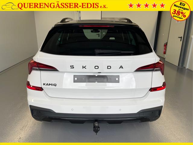 Skoda / KAMIQ / Wei&szlig; / / / 115PS DSG AHK+Navi+Matrix+GV5+Pano+Kessy+Kamera+Alu17+Sitzheiz