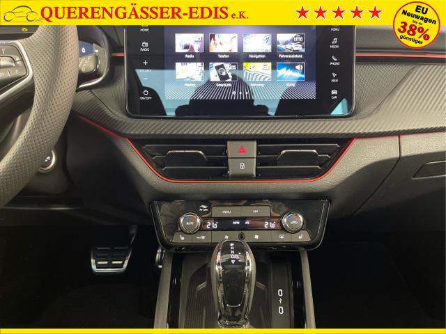 Skoda / KAMIQ / Silber / / / 115PS DSG AHK+Navi+Matrix+GV5+Pano+Kessy+Kamera+Alu17+Sitzheiz
