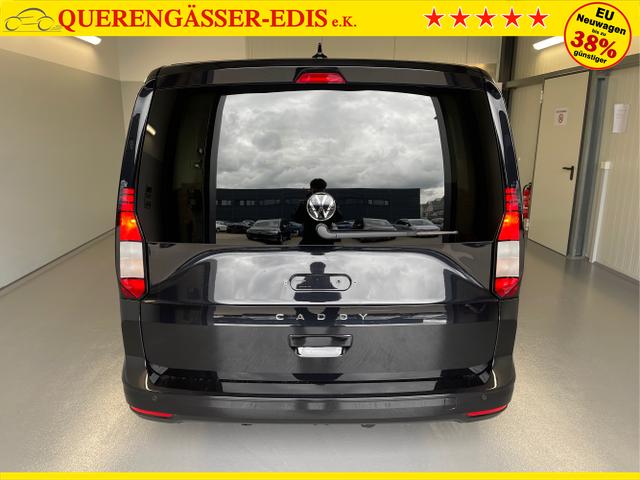 Volkswagen / Caddy / Schwarz / / / 1.5 TSI GV5+AHK+Climatronic+App-Connect+Winterpaket+ACC+SideAssist