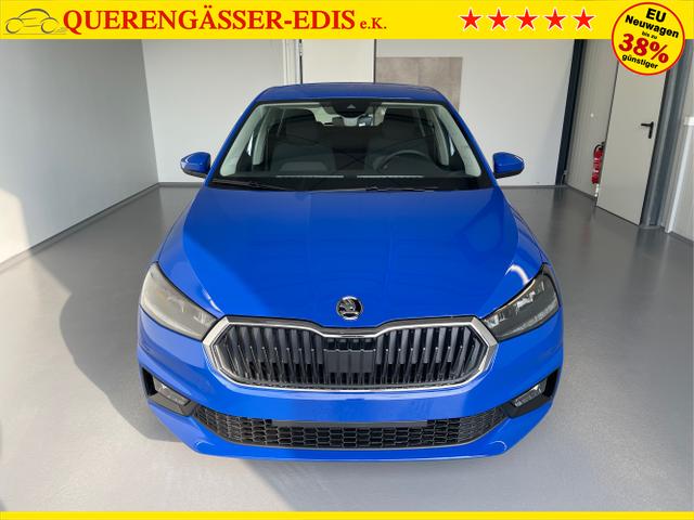 Skoda / Fabia / Blau / / / 95PS GV4+Sitzheiz+Lenkradheiz+AppConnect+PDC+Tempomat