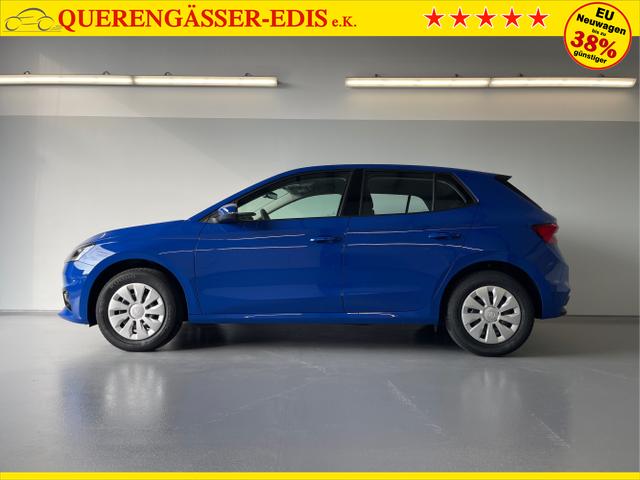 Skoda / Fabia / Blau / / / 95PS GV4+Sitzheiz+Lenkradheiz+AppConnect+PDC+Tempomat