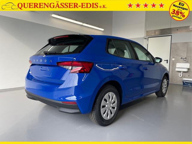 Skoda / Fabia / Blau / / / 95PS GV4+Sitzheiz+Lenkradheiz+AppConnect+PDC+Tempomat