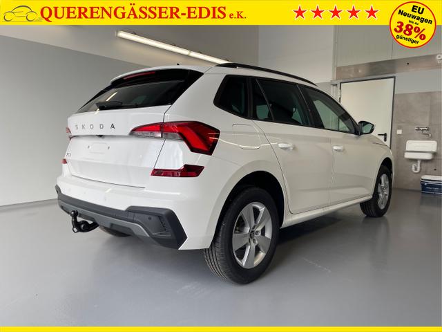 Skoda / KAMIQ / Wei&szlig; / / / 115PS DSG AHK+Kamera+Kessy+PDC+Winterpaket+Alu16+GVL