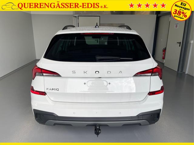 Skoda / KAMIQ / Wei&szlig; / / / 115PS DSG AHK+Kamera+Kessy+PDC+Winterpaket+Alu16+GVL