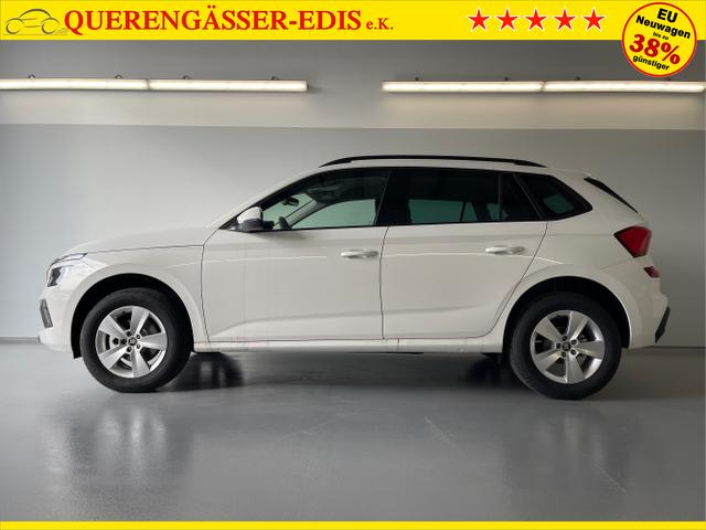 Skoda / KAMIQ / Wei&szlig; / / / 115PS DSG AHK+Kamera+Kessy+PDC+Winterpaket+Alu16+GVL