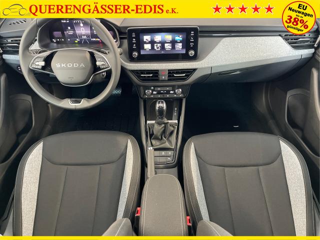 Skoda / Scala / Wei&szlig; / / / 115PS DSG GV5+AHK+Kamera+Kessy+PDC+Sitzheiz+Alu16+Climatronic