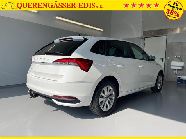 Skoda / Scala / Wei&szlig; / / / 115PS DSG GV5+AHK+Kamera+Kessy+PDC+Sitzheiz+Alu16+Climatronic