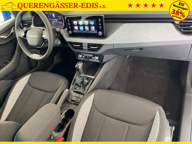 Skoda / Scala / Wei&szlig; / / / 115PS DSG GV5+AHK+Kamera+Kessy+PDC+Sitzheiz+Alu16+Climatronic