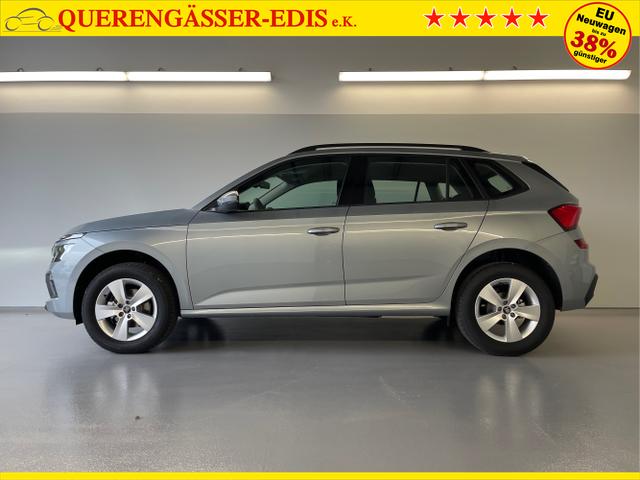 Skoda / KAMIQ / Silber / / / 115PS DSG AHK+16 Zoll Alu+Sitzheizung+App-Connect+GVL