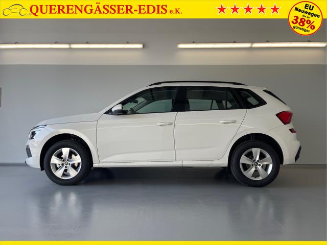 Skoda / KAMIQ / Wei&szlig; / / / 115PS DSG AHK+16 Zoll Alu+Sitzheizung+App-Connect+GVL