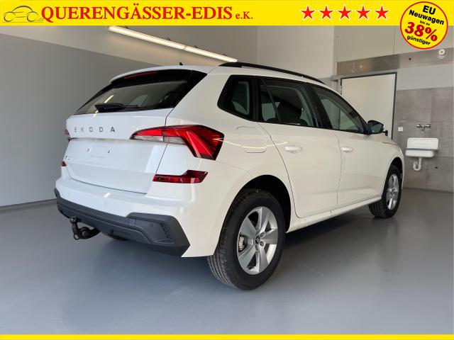 Skoda / KAMIQ / Wei&szlig; / / / 115PS DSG AHK+16 Zoll Alu+Sitzheizung+App-Connect+GVL