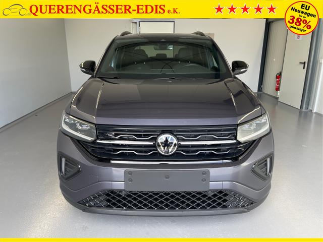Volkswagen / T-Cross / Grau / / / 150PS DSG GV5+Navi+IQ.Light+AHK+Black+Cam+Keyless+Side+Climatronic