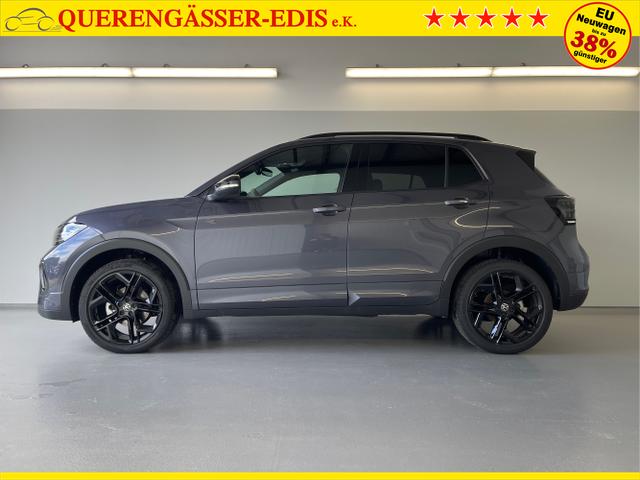 Volkswagen / T-Cross / Grau / / / 150PS DSG GV5+Navi+IQ.Light+AHK+Black+Cam+Keyless+Side+Climatronic