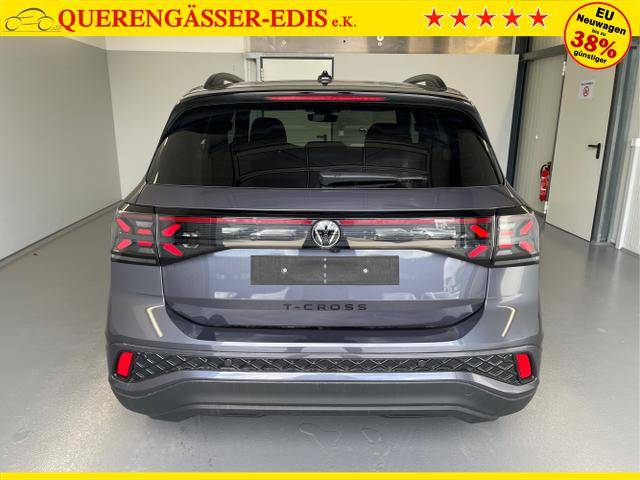 Volkswagen / T-Cross / Grau / / / 150PS DSG GV5+Navi+IQ.Light+AHK+Black+Cam+Keyless+Side+Climatronic