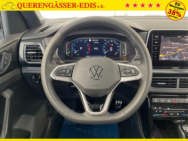 Volkswagen / T-Cross / Grau / / / 150PS DSG GV5+Navi+IQ.Light+AHK+Black+Cam+Keyless+Side+Climatronic
