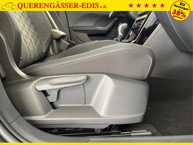 Volkswagen / T-Cross / Grau / / / 150PS DSG GV5+Navi+IQ.Light+AHK+Black+Cam+Keyless+Side+Climatronic