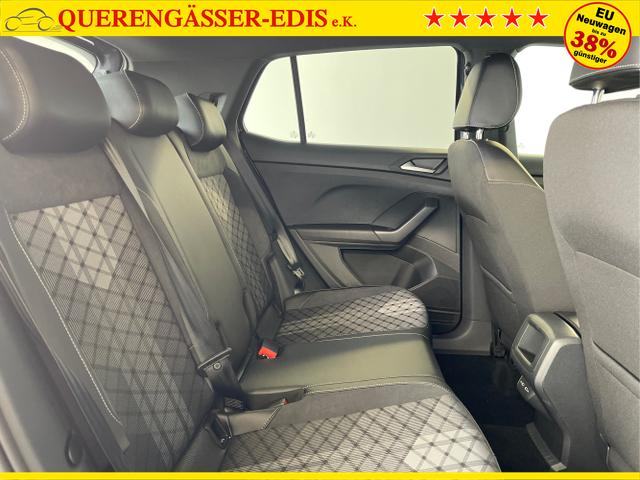 Volkswagen / T-Cross / Grau / / / 150PS DSG GV5+Navi+IQ.Light+AHK+Black+Cam+Keyless+Side+Climatronic