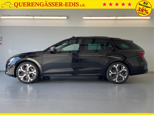 Skoda / Octavia Combi / Schwarz / / / 265PS DSG HUD+Pano+360&deg;+DCC+AHK+CANTON+Matrix+Alu19+eHeck+GV4