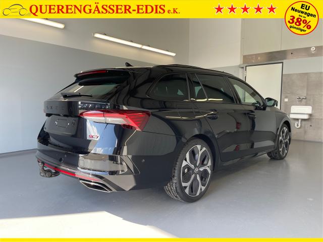 Skoda / Octavia Combi / Schwarz / / / 265PS DSG HUD+Pano+360&deg;+DCC+AHK+CANTON+Matrix+Alu19+eHeck+GV4