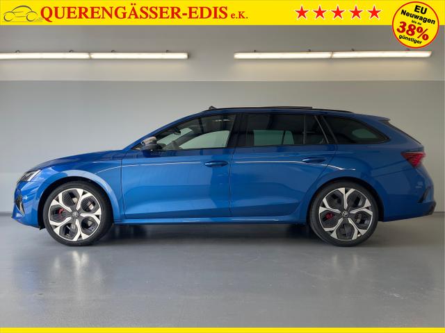 Skoda / Octavia Combi / Blau / / / 265PS DSG HUD+Pano+360&deg;+DCC+AHK+CANTON+Matrix+Alu19+eHeck+GV4