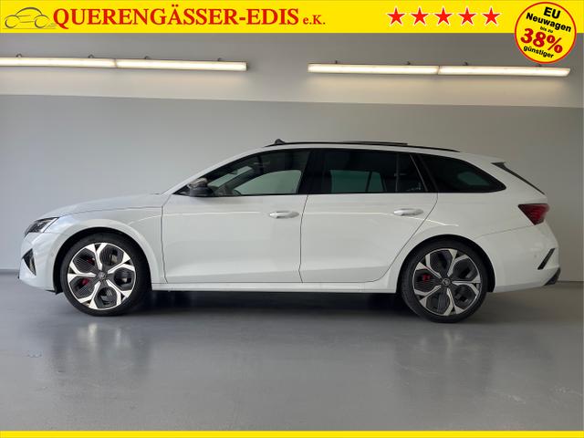 Skoda / Octavia Combi / Wei&szlig; / / / 265PS DSG HUD+Pano+360&deg;+DCC+AHK+CANTON+Matrix+Alu19+eHeck+GV4