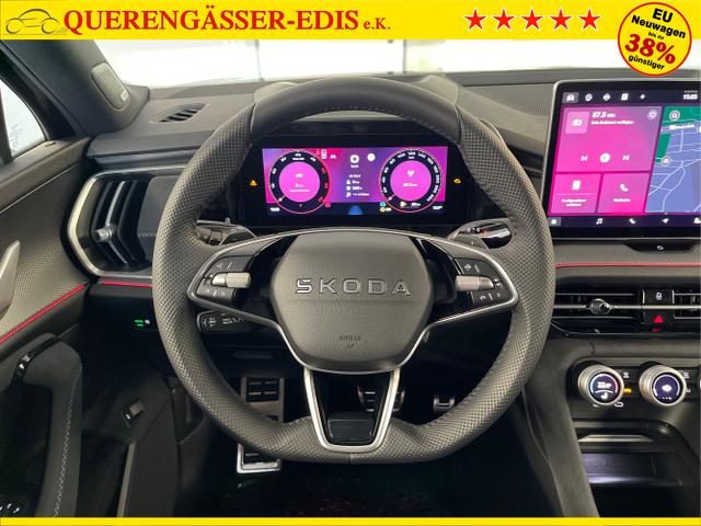 Skoda / Kodiaq / Schwarz / / / 193PS TDI 4x4 7Sitze+AHK+HUD+Pano+360&deg;+GV5+Navi+CANTON+Alu20