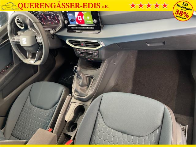 Seat Ibiza Style 80PS Voll-LED+Kessy+PDC+Alarm+Sitzheizung+Kamera+App-Connect 