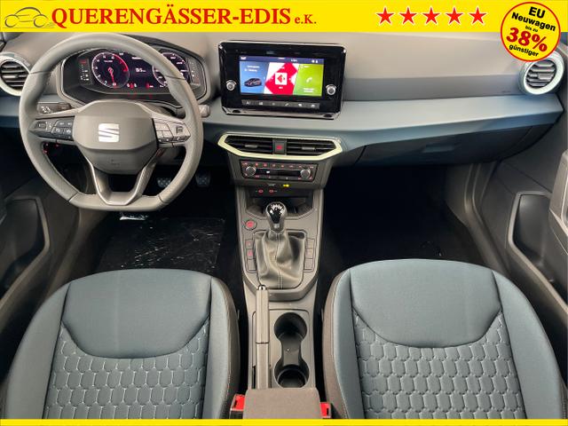 Seat Ibiza Style 80PS Voll-LED+Kessy+PDC+Alarm+Sitzheizung+Kamera+App-Connect 