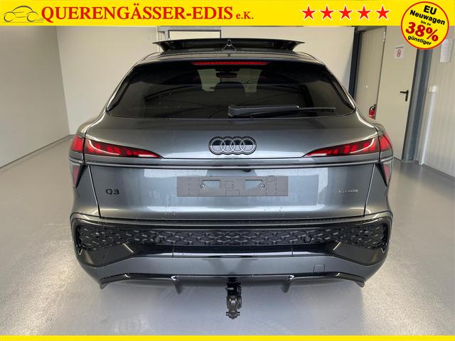 Audi Q3 Sportback NEU TFSI 265 PS quattro S line Pano+TechPro+Matrix+AHK+HUD+Alu20+KlimaPlus+DCC+SONOS 