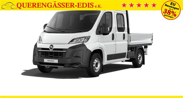 Opel Movano Pritschenwagen Doppelkabine L3 3.5t verstärkt 2.2 BlueHDi 140 6- 