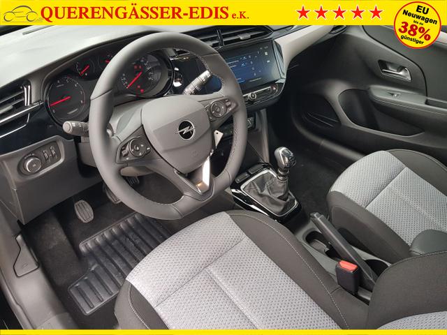 Opel / Corsa / Schwarz / / / Corsa 1,2 Direct InjectionTurbo Edition 74KW/100PS SHZ, 16 Alufelgen, PDC