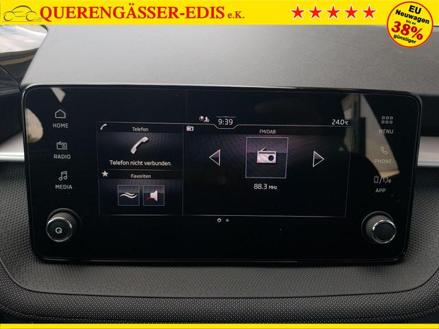 Skoda Fabia Selection 1,0 TSI DSG 85KW/116PS 5 Jahre Garantie, Sitzheizung, 15" Alufelgen 