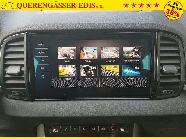 Skoda Karoq Selection 1,5TSI DSG 110KW/150PS Navi Columbus, SHZ, ACC, Virtual Pedal, Matrix LED 