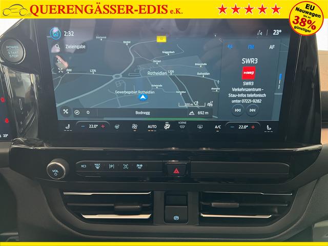 Ford Tourneo Custom Titanium X L2H1 320 Schalter 2,0Ecoblue 110KW/150PS AHK, Navi, 360°, 5 Jahre Garantie, Sitzheizung 