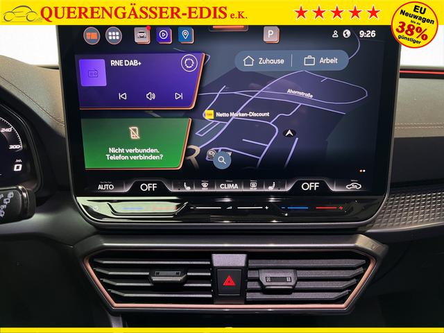 Cupra Leon Sportstourer ST 1,5eTSI DSG 110KW/ 150PS AHK, Matrix, Sennheiser, Assist XL, Navi, Dinamic Sitze 