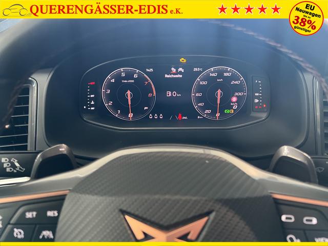 Cupra Ateca 2,0TSI DSG 4Drive 140KW/190PS AHK, 19 Black matt, Soundsystem, 360°, VirtualPedal, 5 Jahre Garantie 