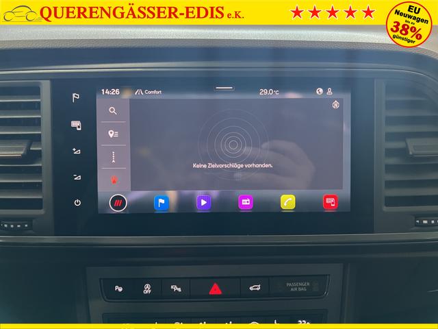 Cupra Ateca 2,0TSI DSG 4Drive 140KW/190PS AHK, 19 Black matt, Soundsystem, 360°, VirtualPedal, 5 Jahre Garantie 