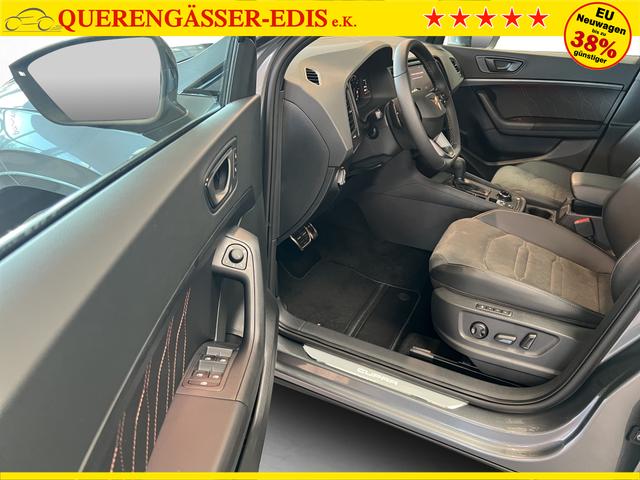 Cupra Ateca 2,0TSI DSG 4Drive 140KW/190PS AHK, 19 Black matt, Soundsystem, 360°, VirtualPedal, 5 Jahre Garantie 