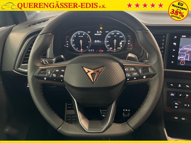 Cupra Ateca 2,0TSI DSG 4Drive 140KW/190PS AHK, Panoramadach, 19 Black matt, Soundsystem, 360°, VirtualPedal, 5 Jahre Garantie 