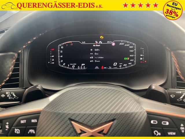 Cupra Ateca 2,0TSI DSG 4Drive 220KW/300PS AHK, Panoramadach, Soundsystem, Virtual Pedal, Trailer Assist, 5 Jahre Garantie 