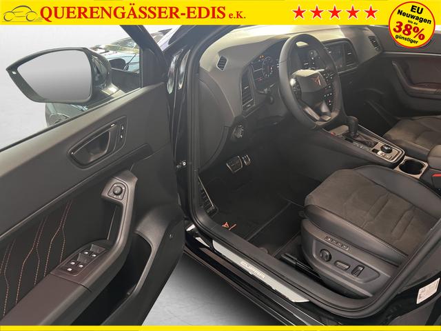 Cupra Ateca 2,0TSI DSG 4Drive 140KW/190PS AHK, 19 Black matt, Soundsystem, 360°, VirtualPedal, 5 Jahre Garantie 