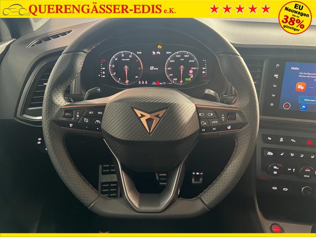 Cupra Ateca 2,0TSI DSG 4Drive 140KW/190PS AHK, 19 Black matt, Soundsystem, 360°, VirtualPedal, 5 Jahre Garantie 